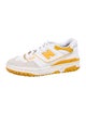 New Balance Leather Colorblock Pattern Chunky Sneakers