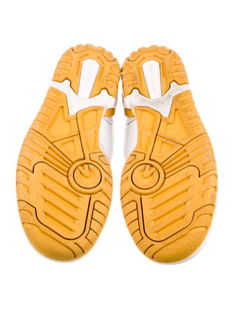 New Balance Leather Colorblock Pattern Chunky Sneakers