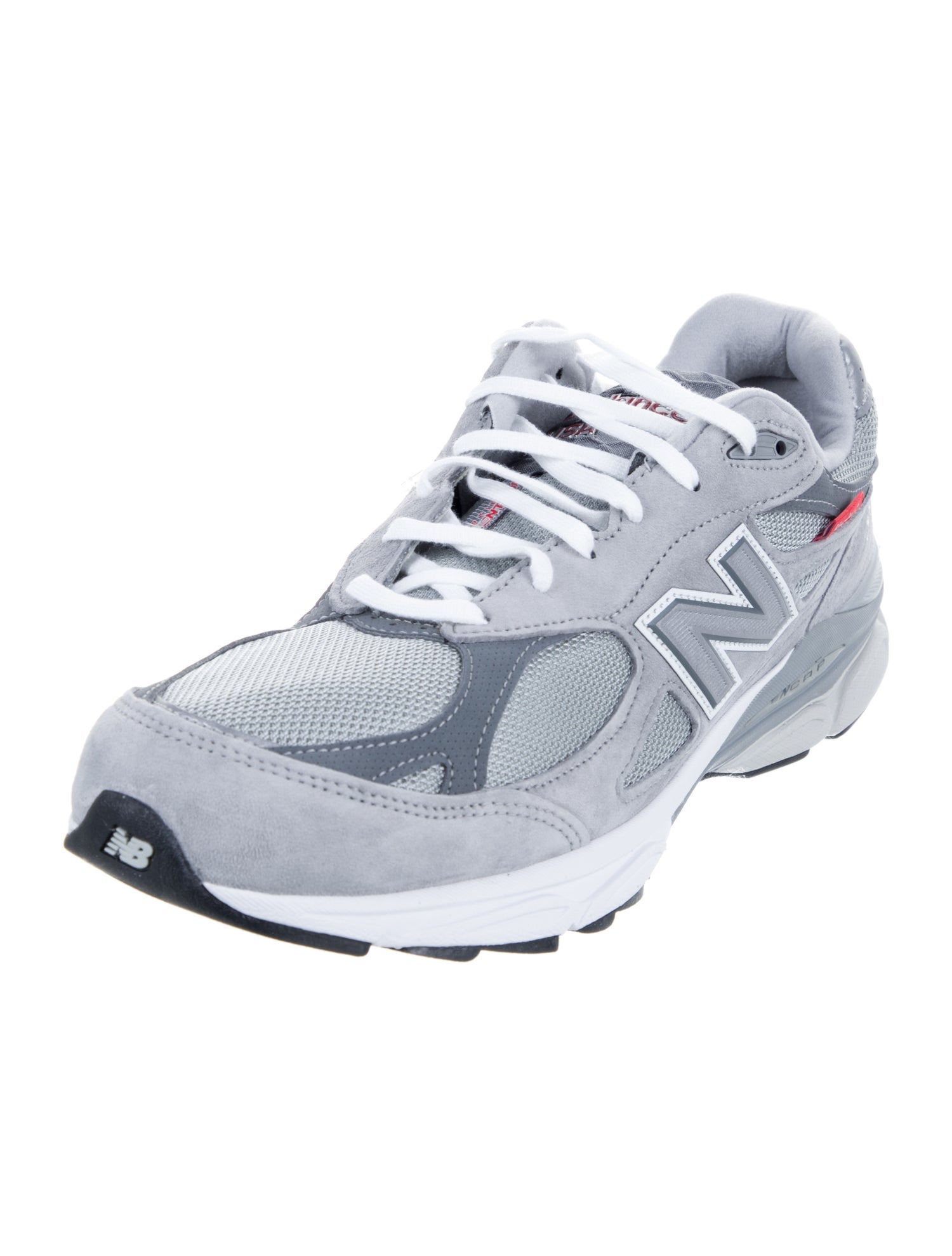 New Balance Suede Mesh Accents Athletic Sneakers