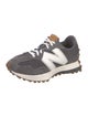 New Balance Suede Colorblock Pattern Athletic Sneakers