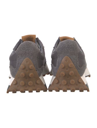 New Balance Suede Colorblock Pattern Athletic Sneakers