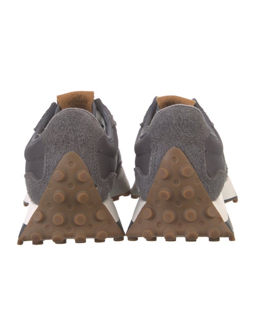 New Balance Suede Colorblock Pattern Athletic Sneakers