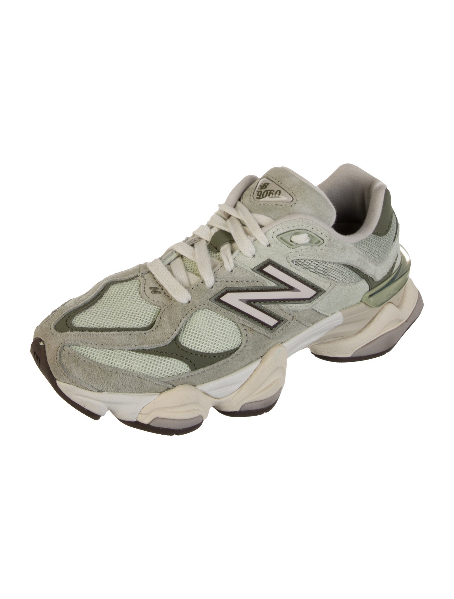 New Balance New Balance 9060 Beige Green Athletic Sneakers