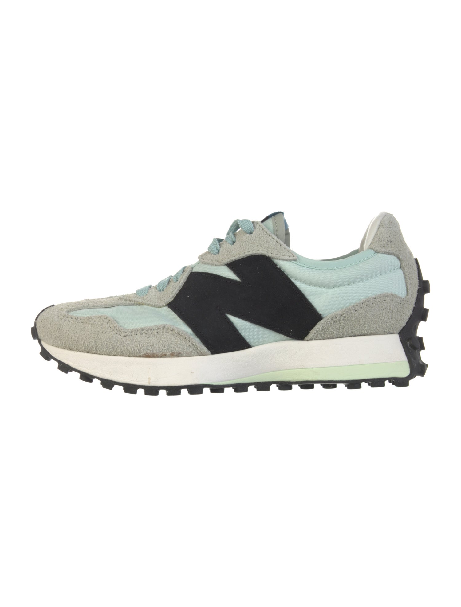 New Balance Suede Printed Athletic Sneakers