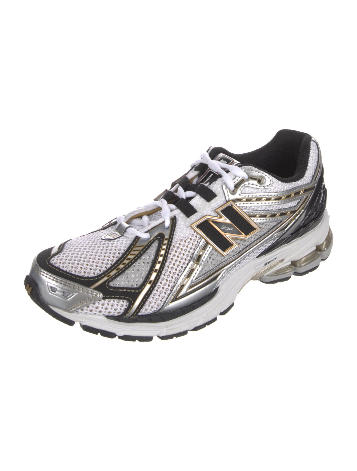 New Balance Colorblock Pattern Athletic Sneakers
