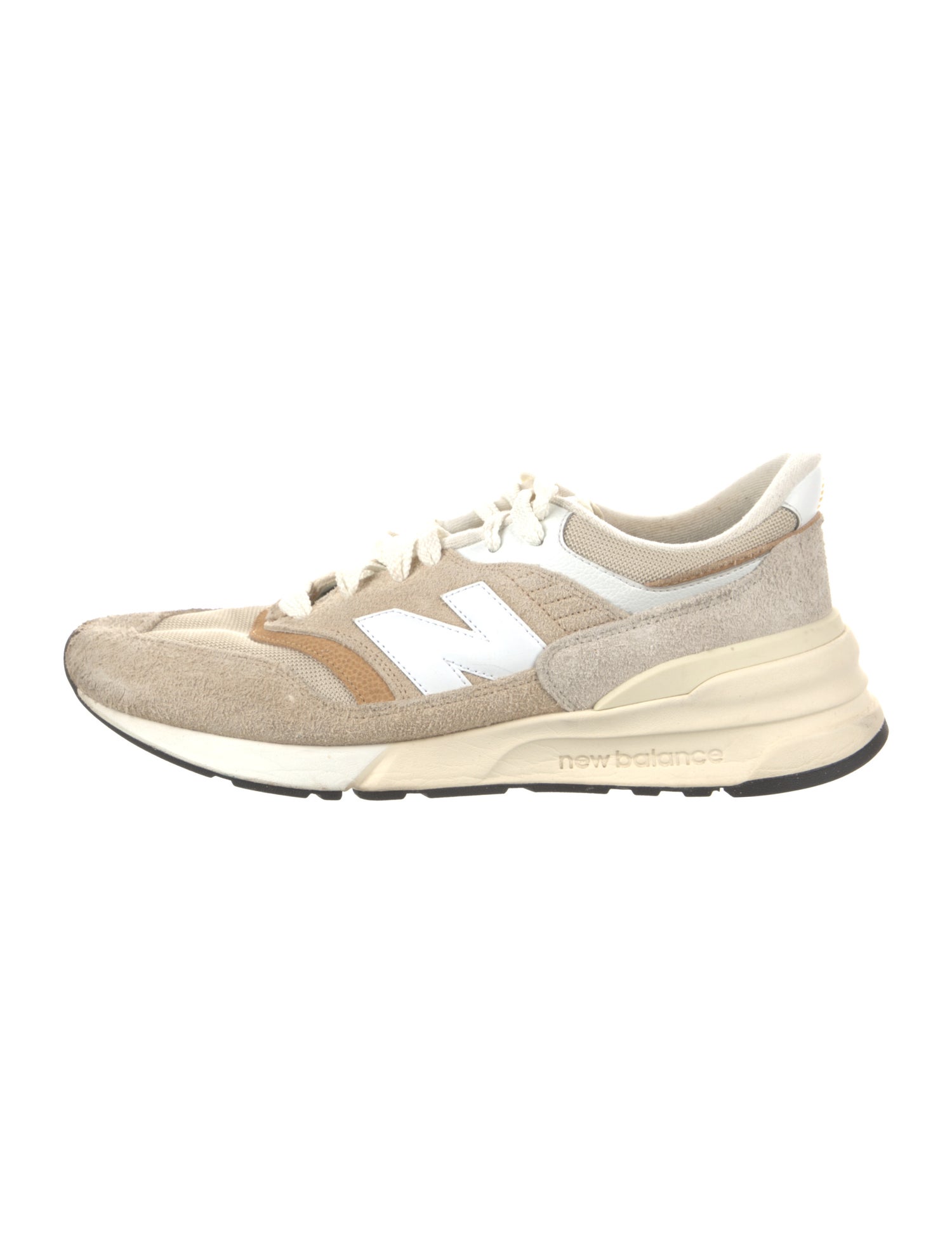 New Balance Suede Printed Athletic Sneakers