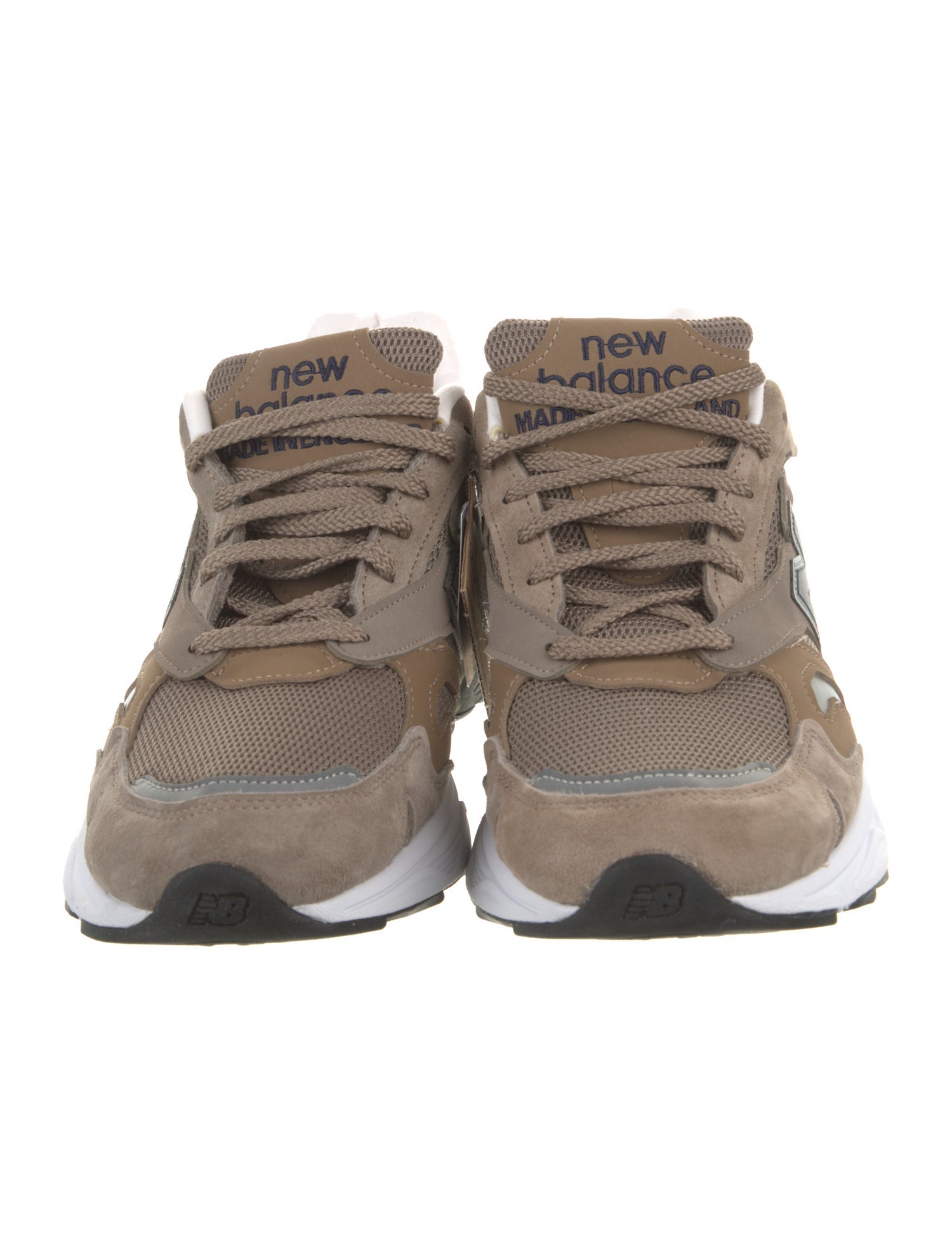 New Balance Suede Printed Athletic Sneakers