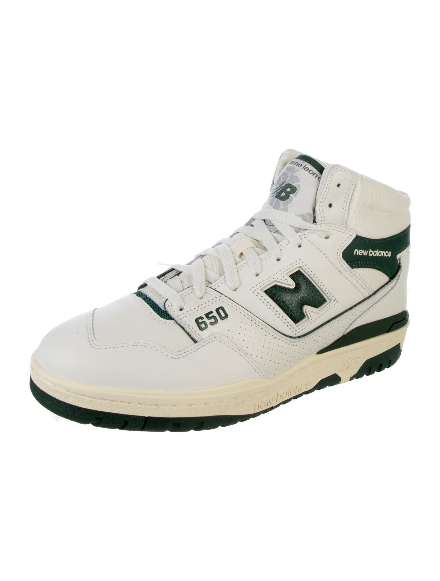New Balance Leather Printed Sneakers