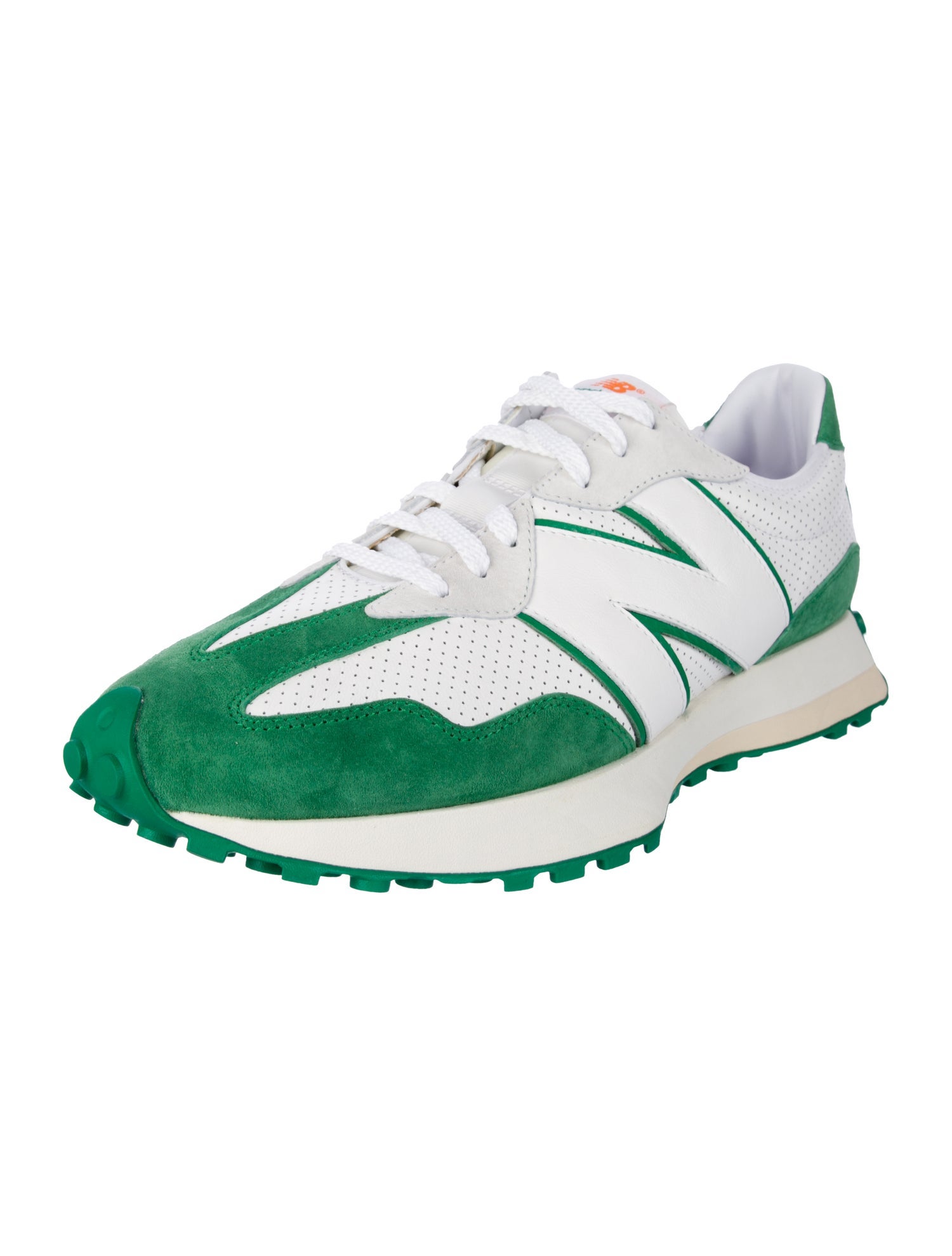 New Balance Suede Printed Athletic Sneakers