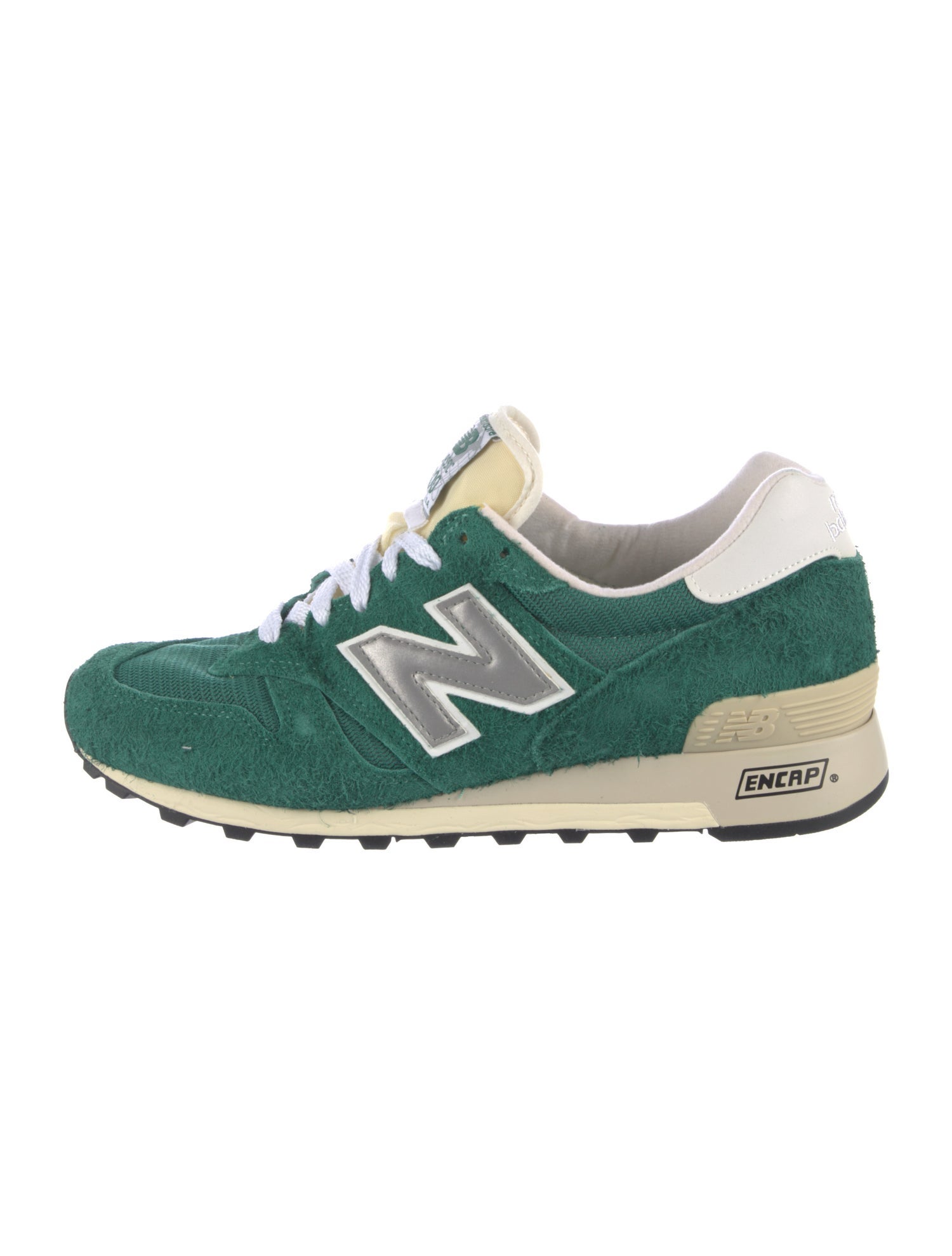 New Balance Suede Printed Athletic Sneakers