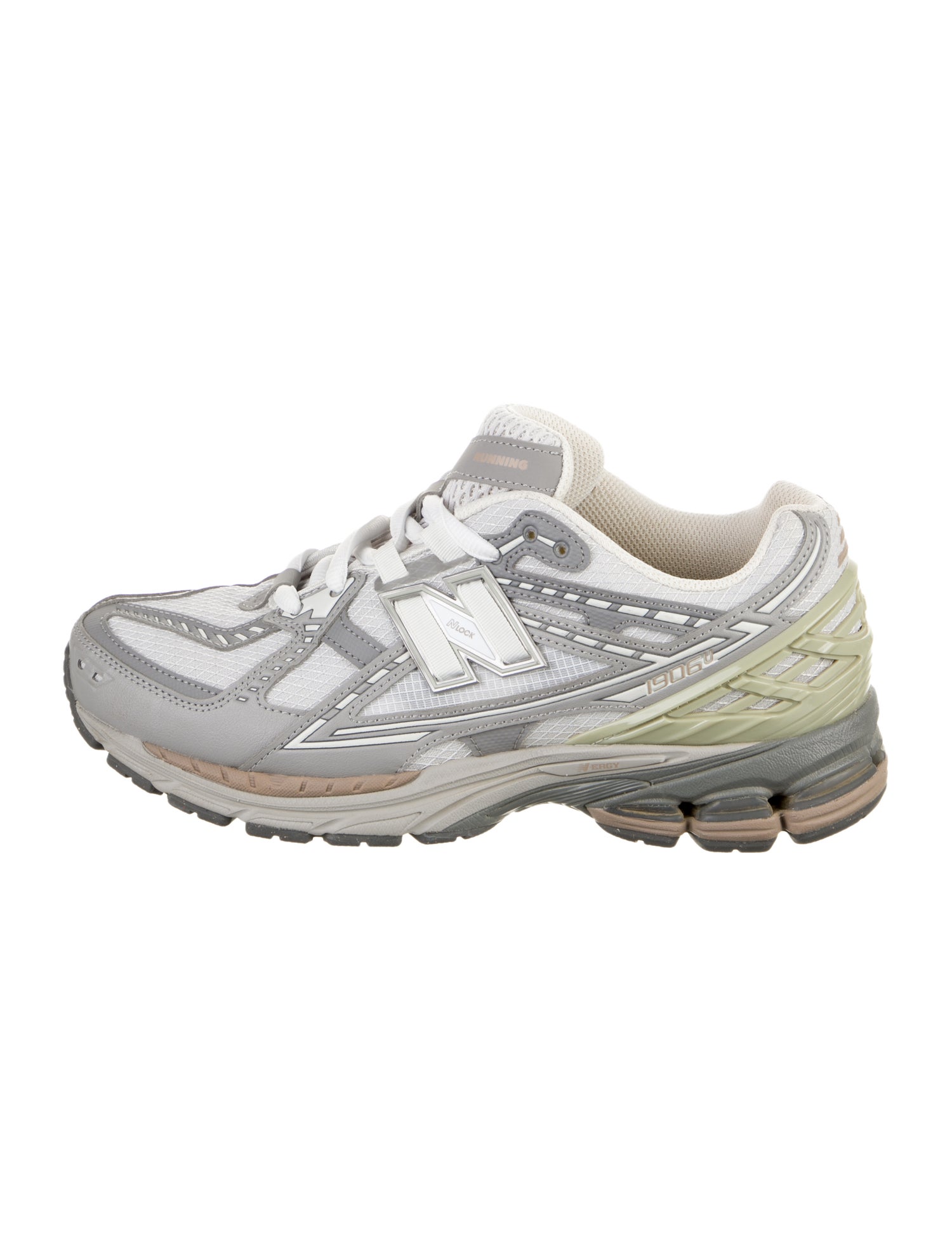 New Balance Mesh Colorblock Pattern Athletic Sneakers