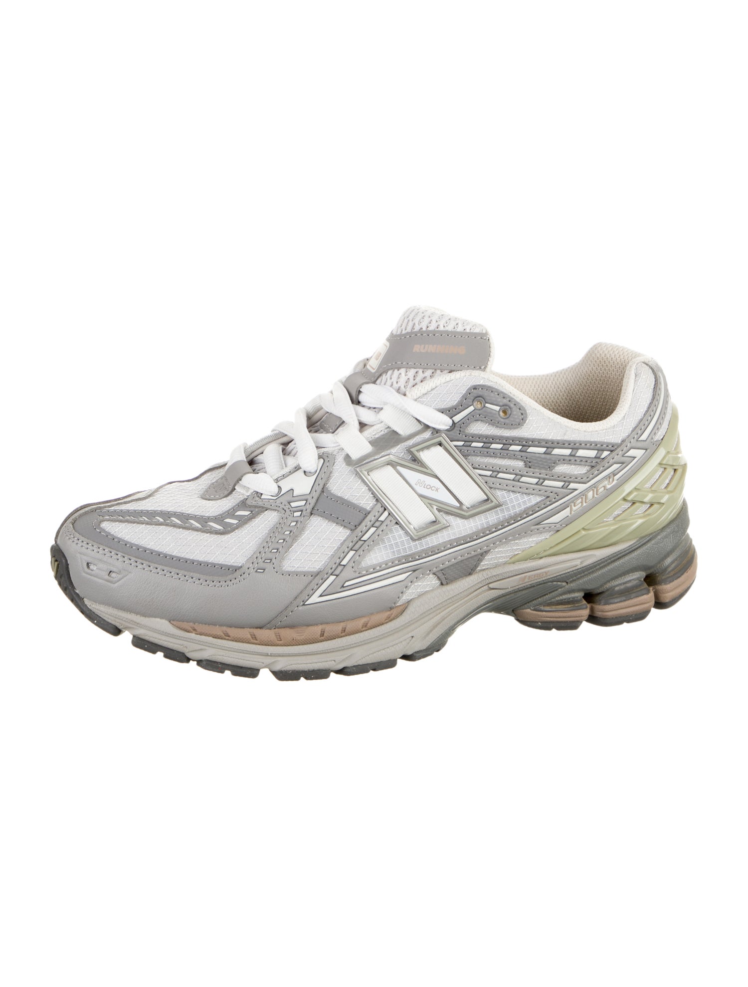 New Balance Mesh Colorblock Pattern Athletic Sneakers