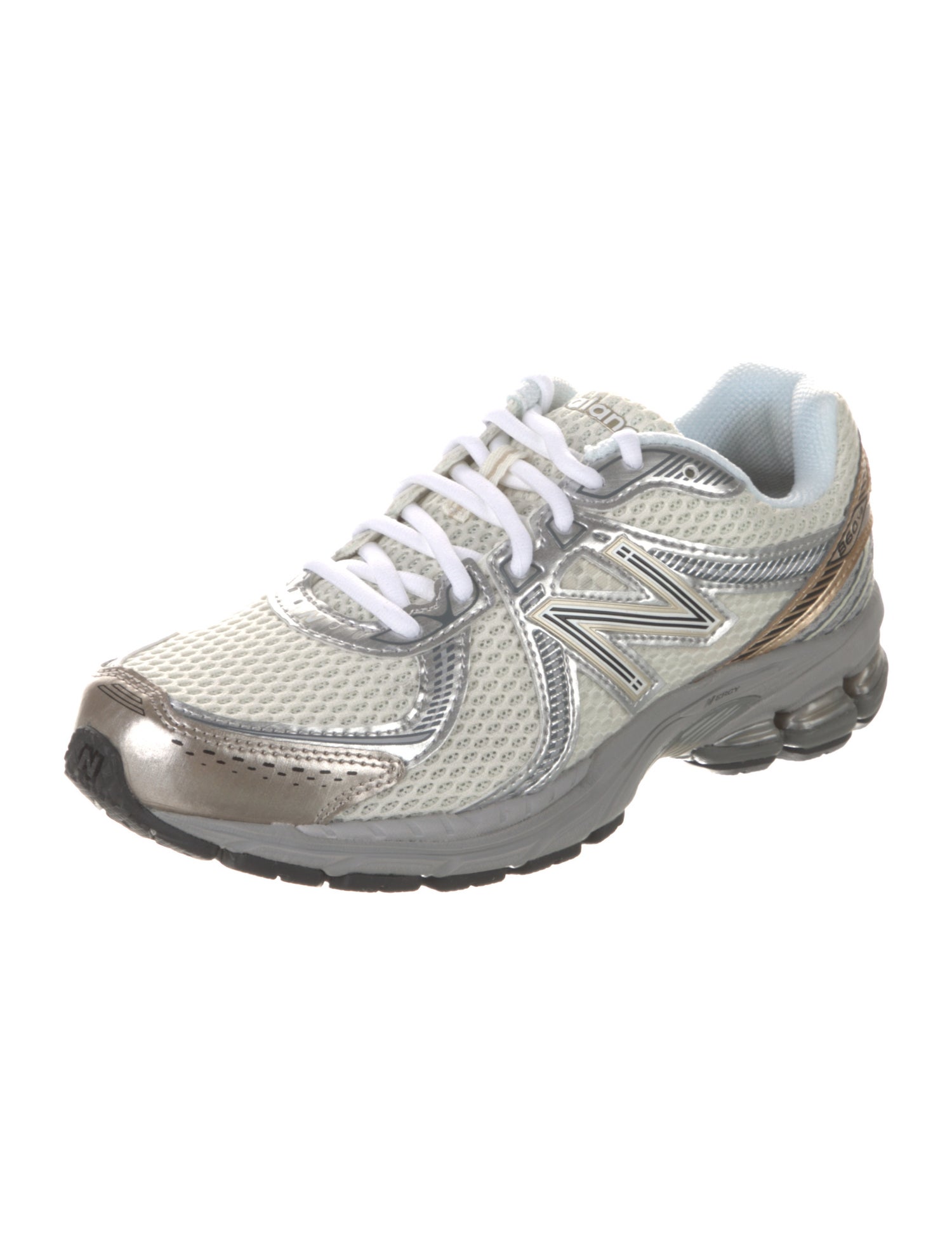 New Balance Mesh Mesh Accents Athletic Sneakers