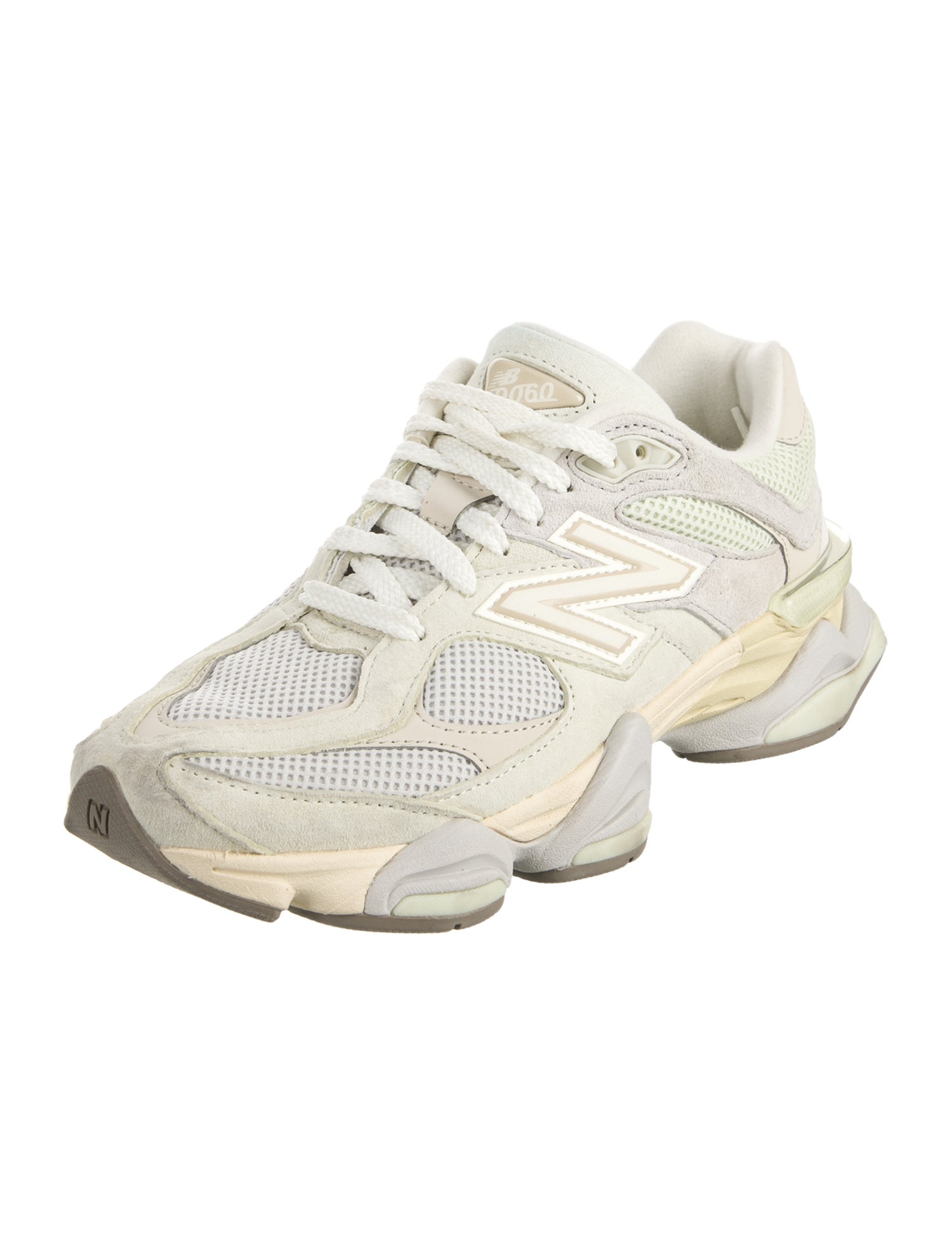 New Balance Suede Leather Trim Embellishment Athletic Sneakers