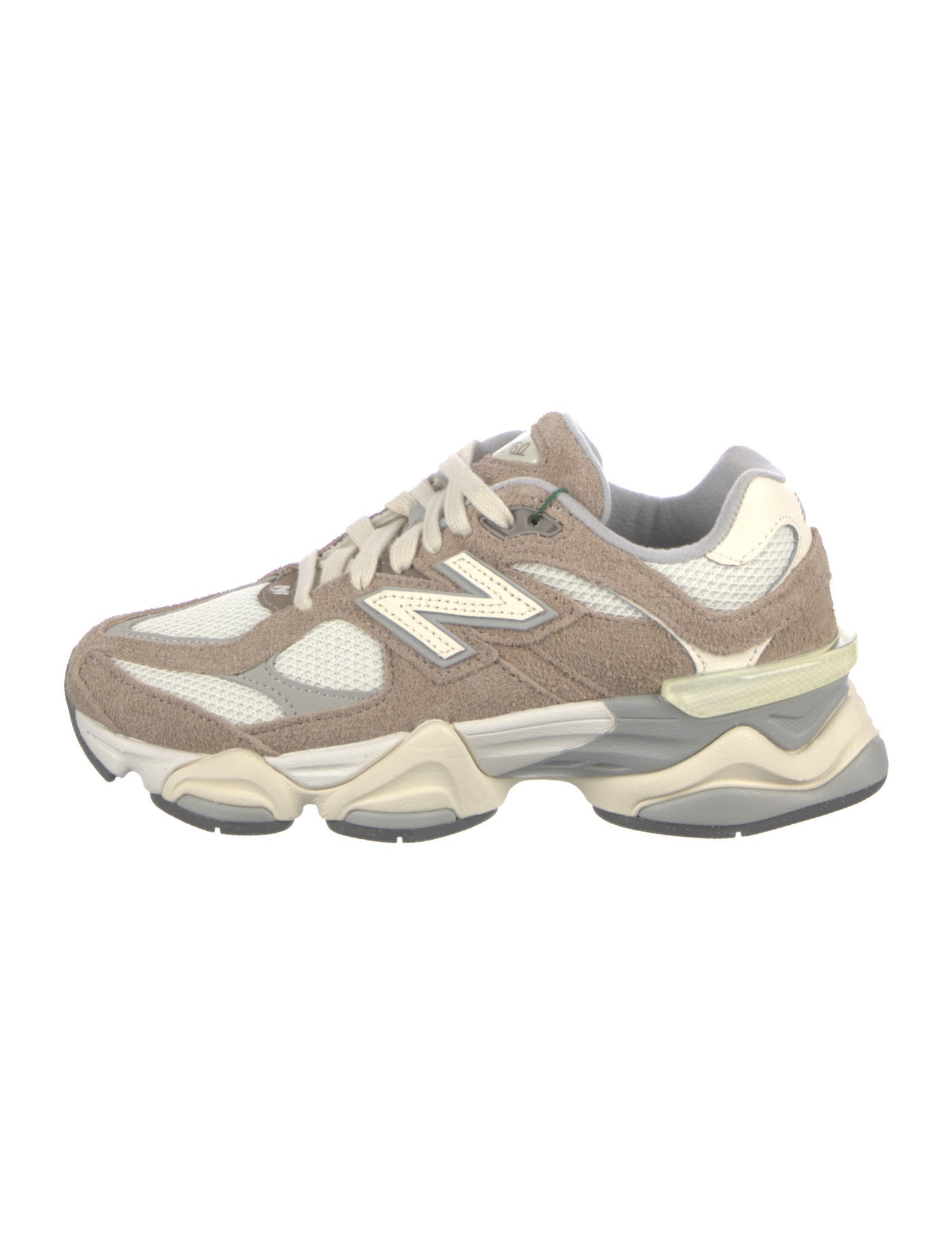 New Balance Suede Colorblock Pattern Chunky Sneakers