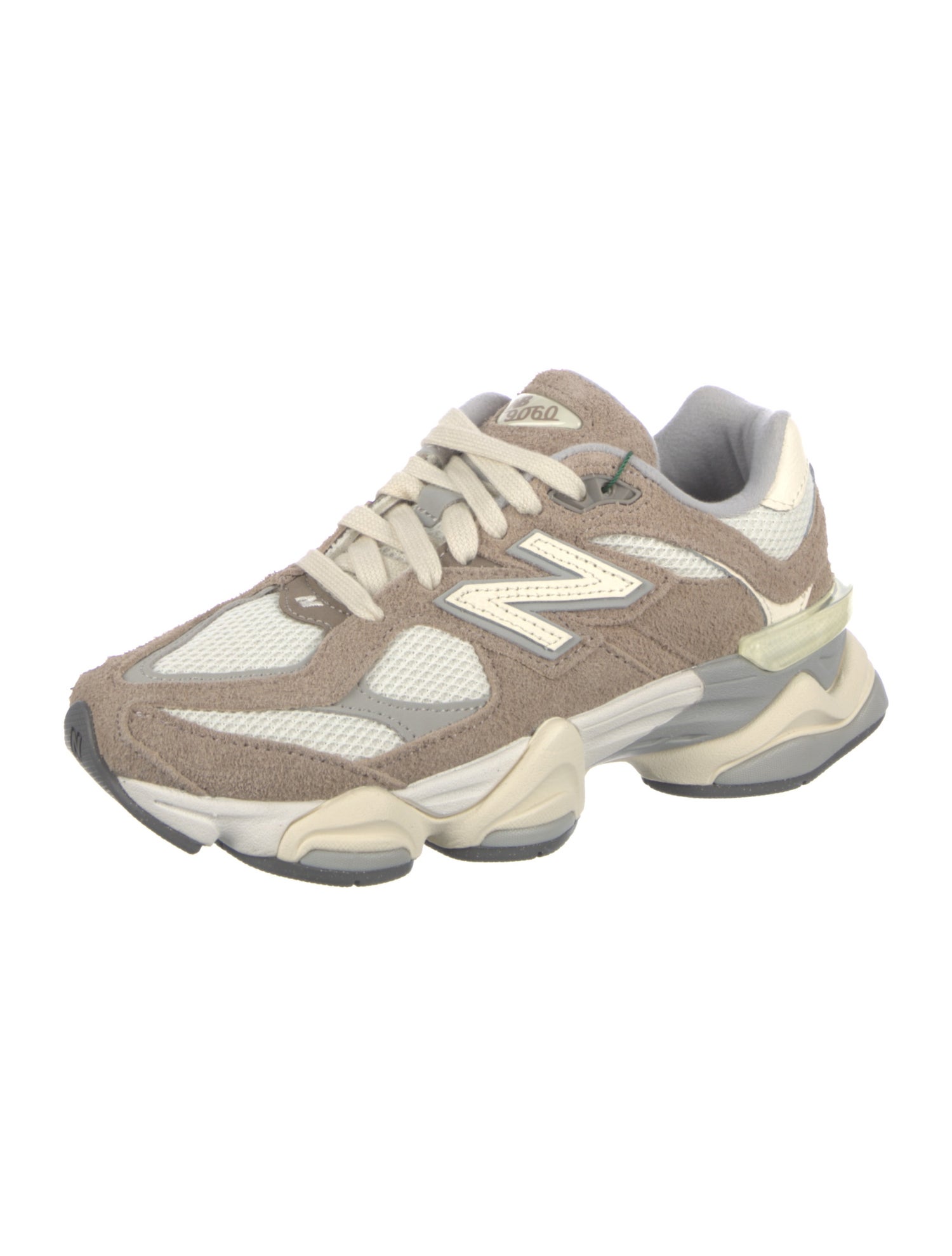 New Balance Suede Colorblock Pattern Chunky Sneakers