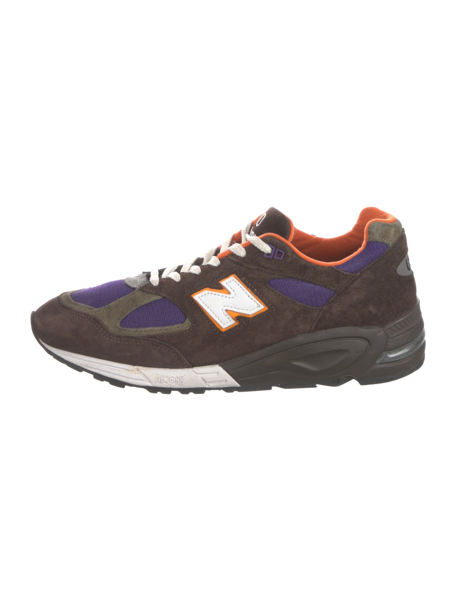 New Balance Suede Printed Athletic Sneakers