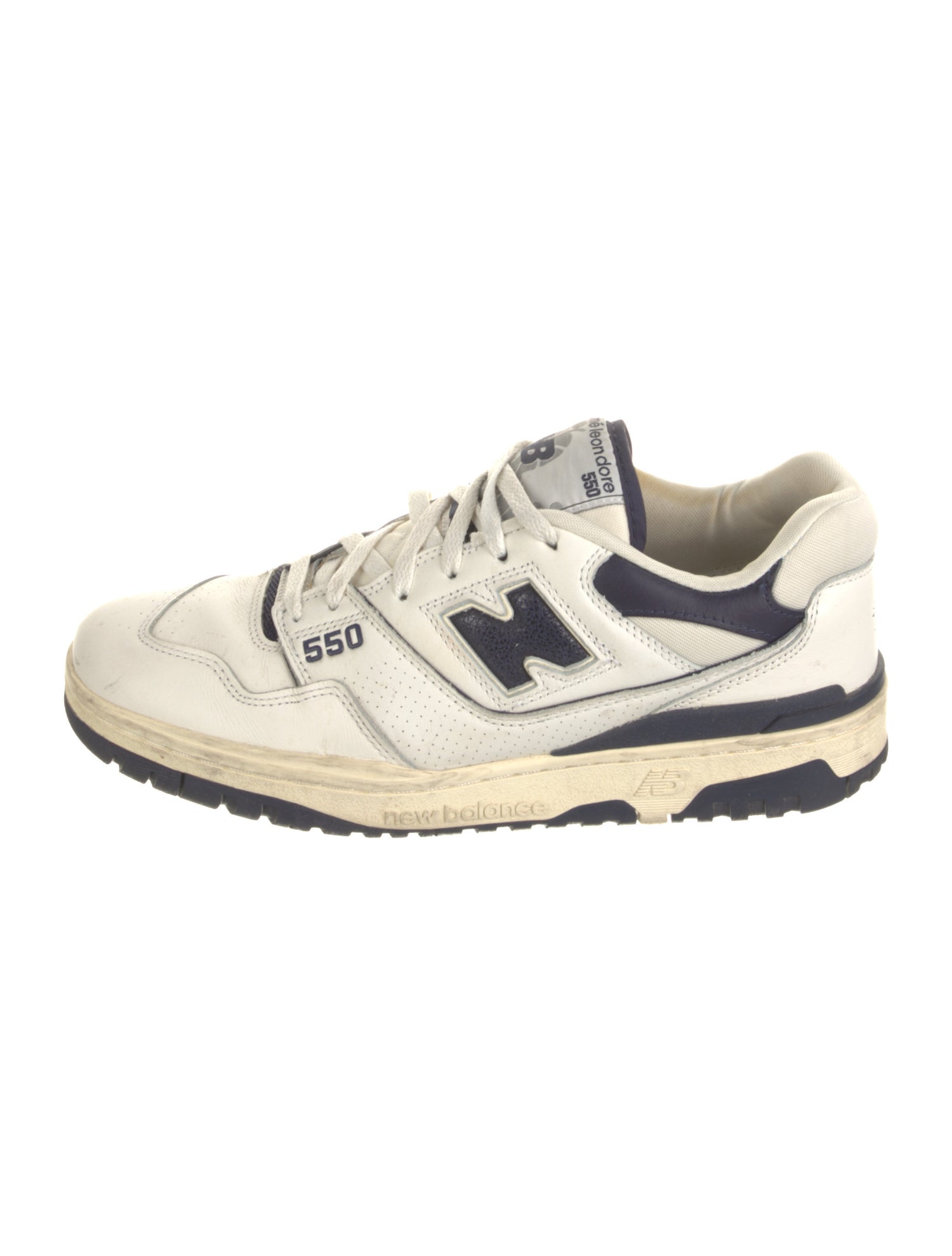 New Balance Leather Printed Athletic Sneakers