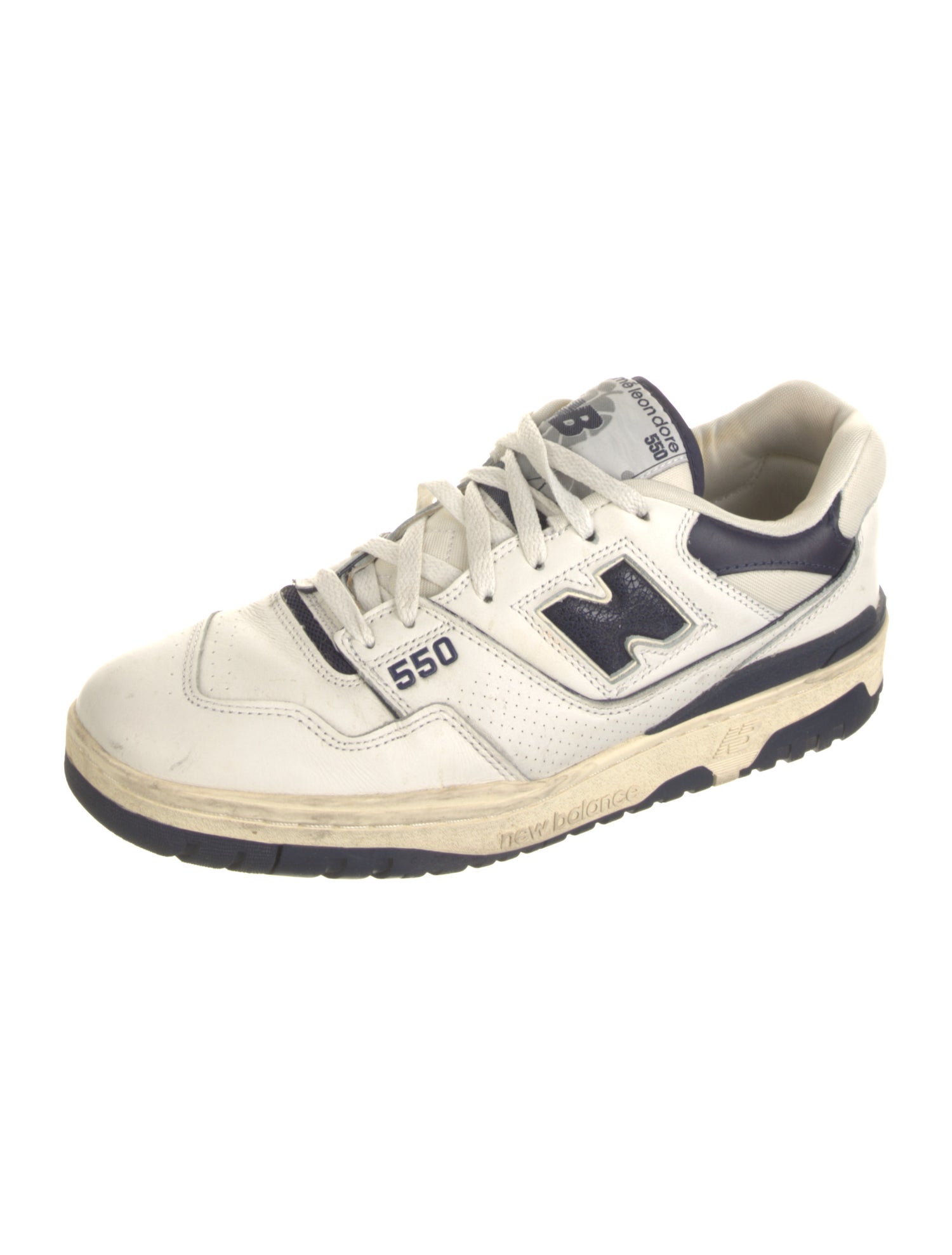 New Balance Leather Printed Athletic Sneakers