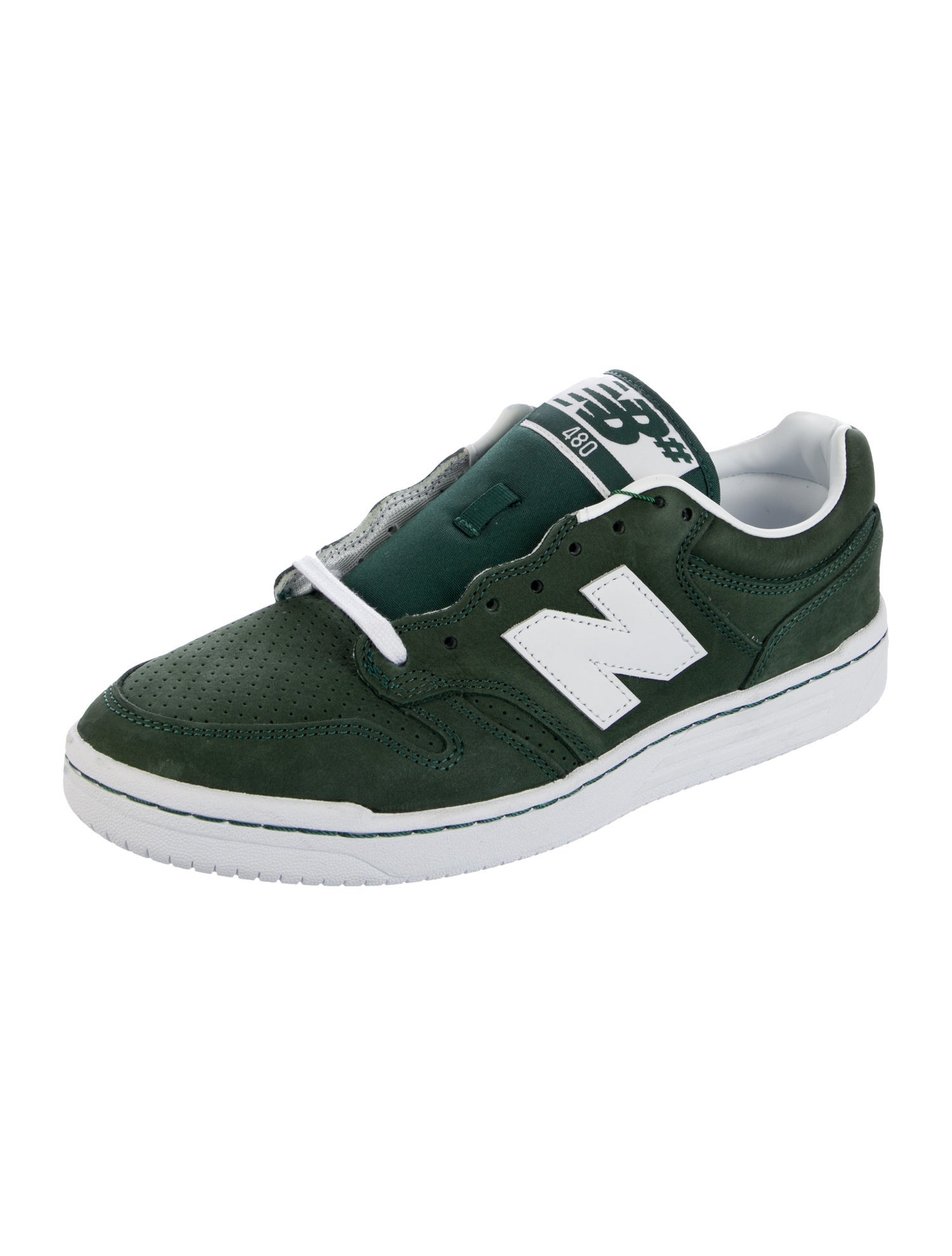 New Balance Suede Printed Sneakers