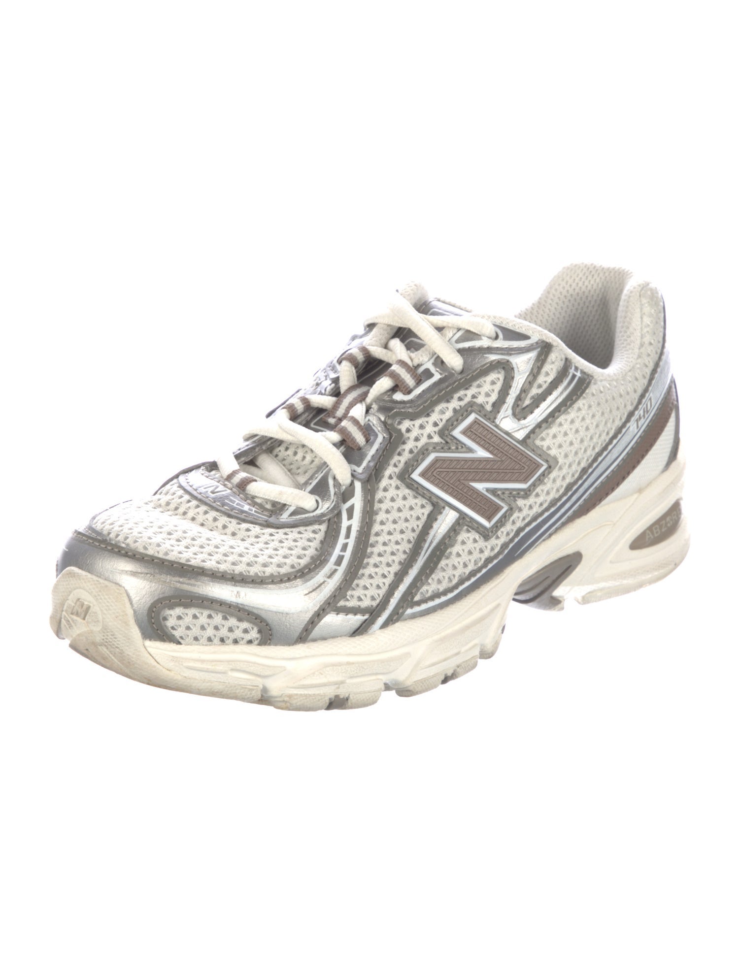 New Balance Mesh Colorblock Pattern Athletic Sneakers