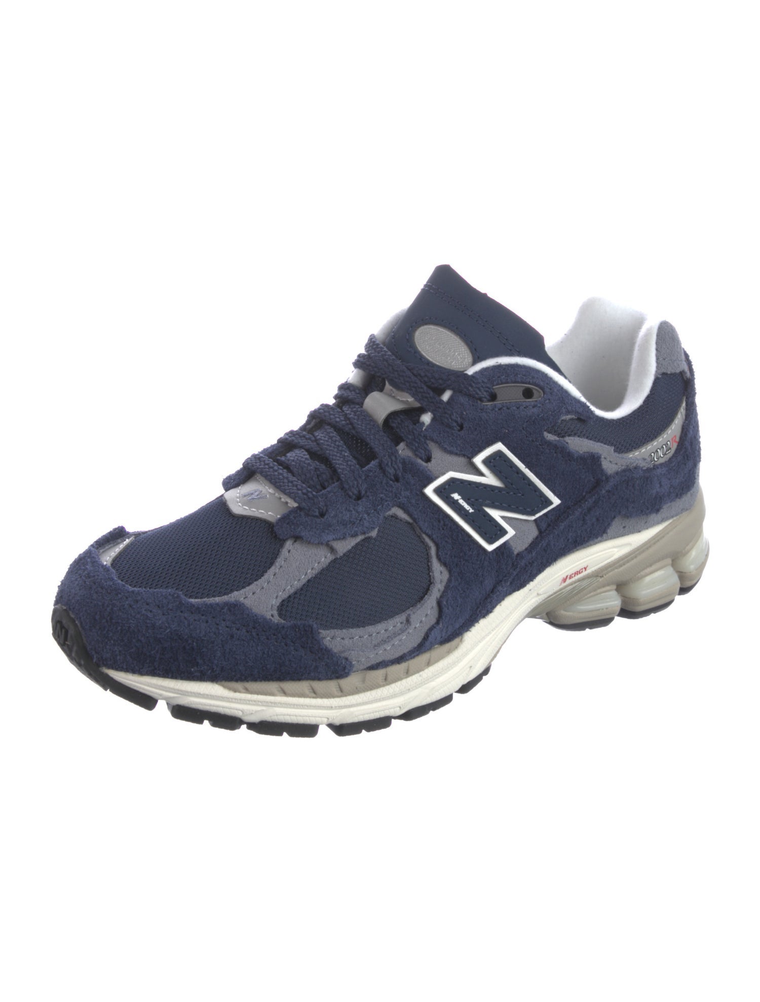 New Balance Suede Colorblock Pattern Athletic Sneakers