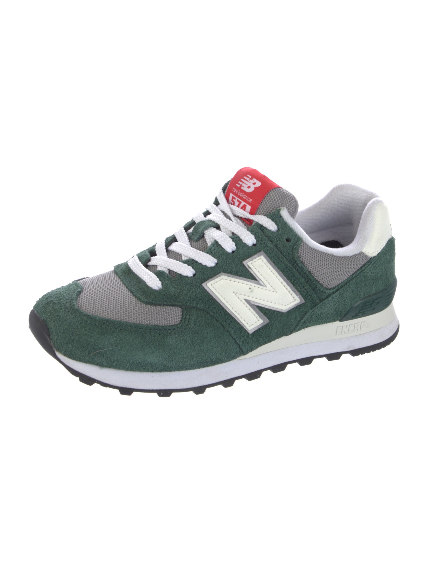 New Balance Suede Printed Athletic Sneakers