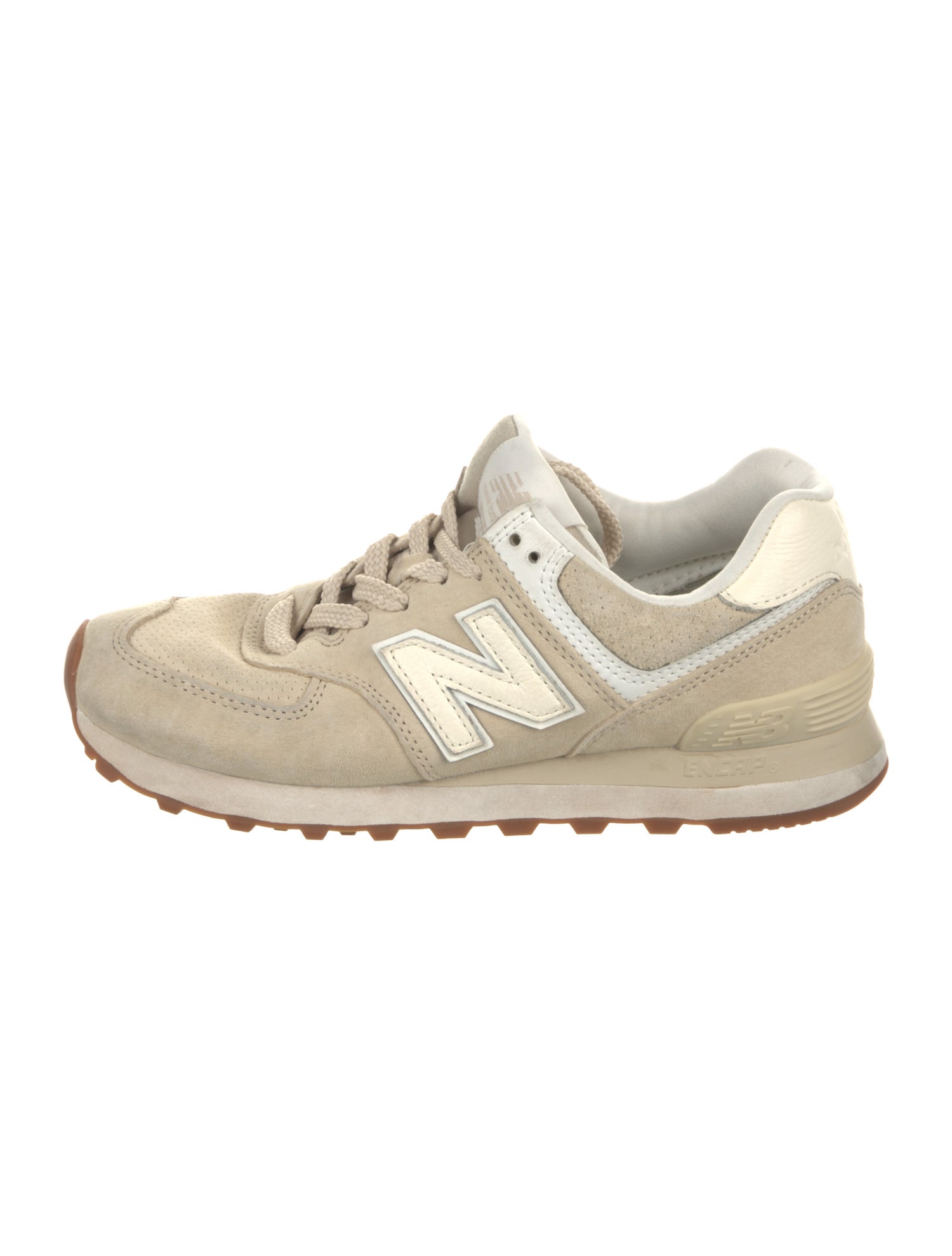 New Balance Suede Graphic Print Athletic Sneakers