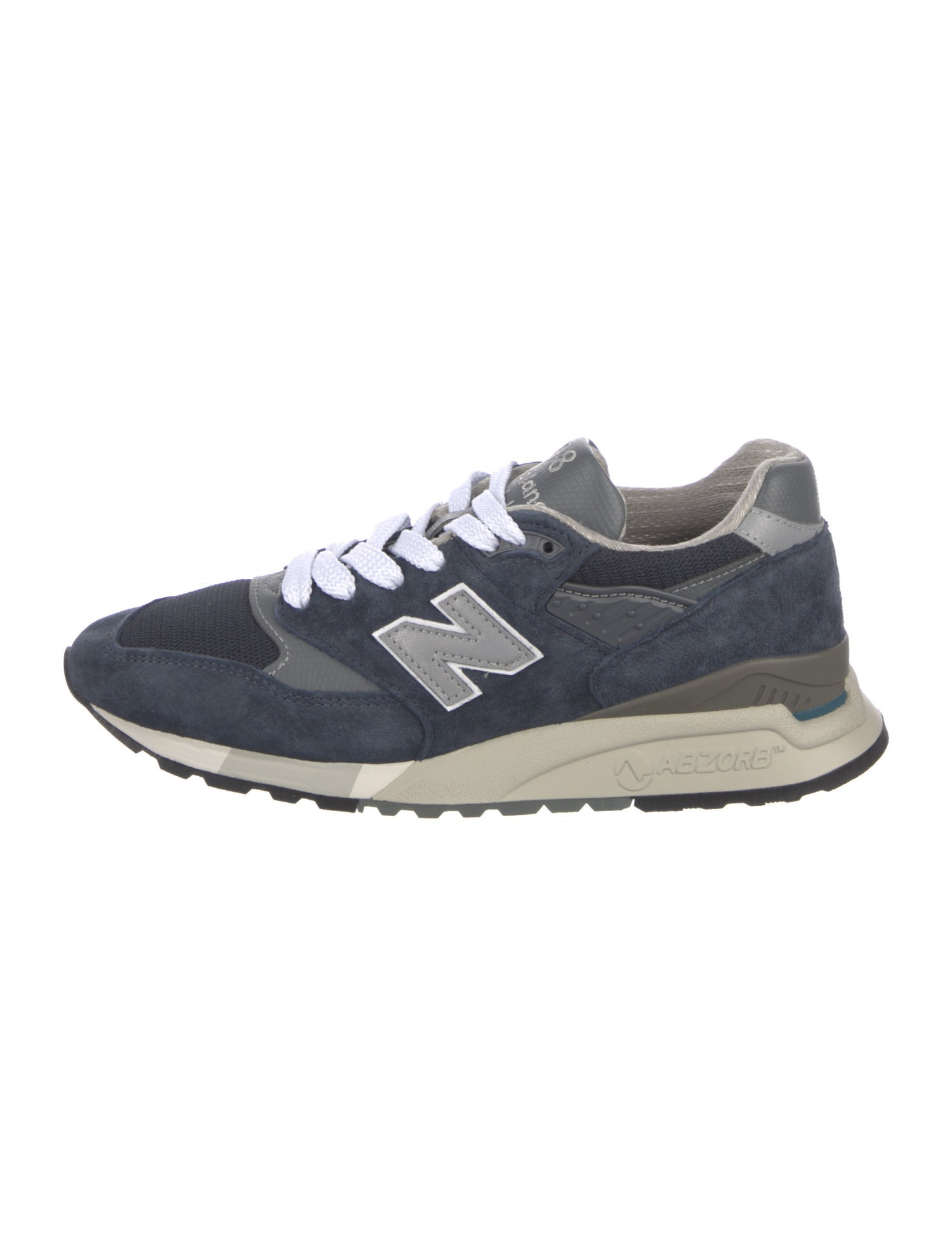 New Balance Suede Printed Athletic Sneakers
