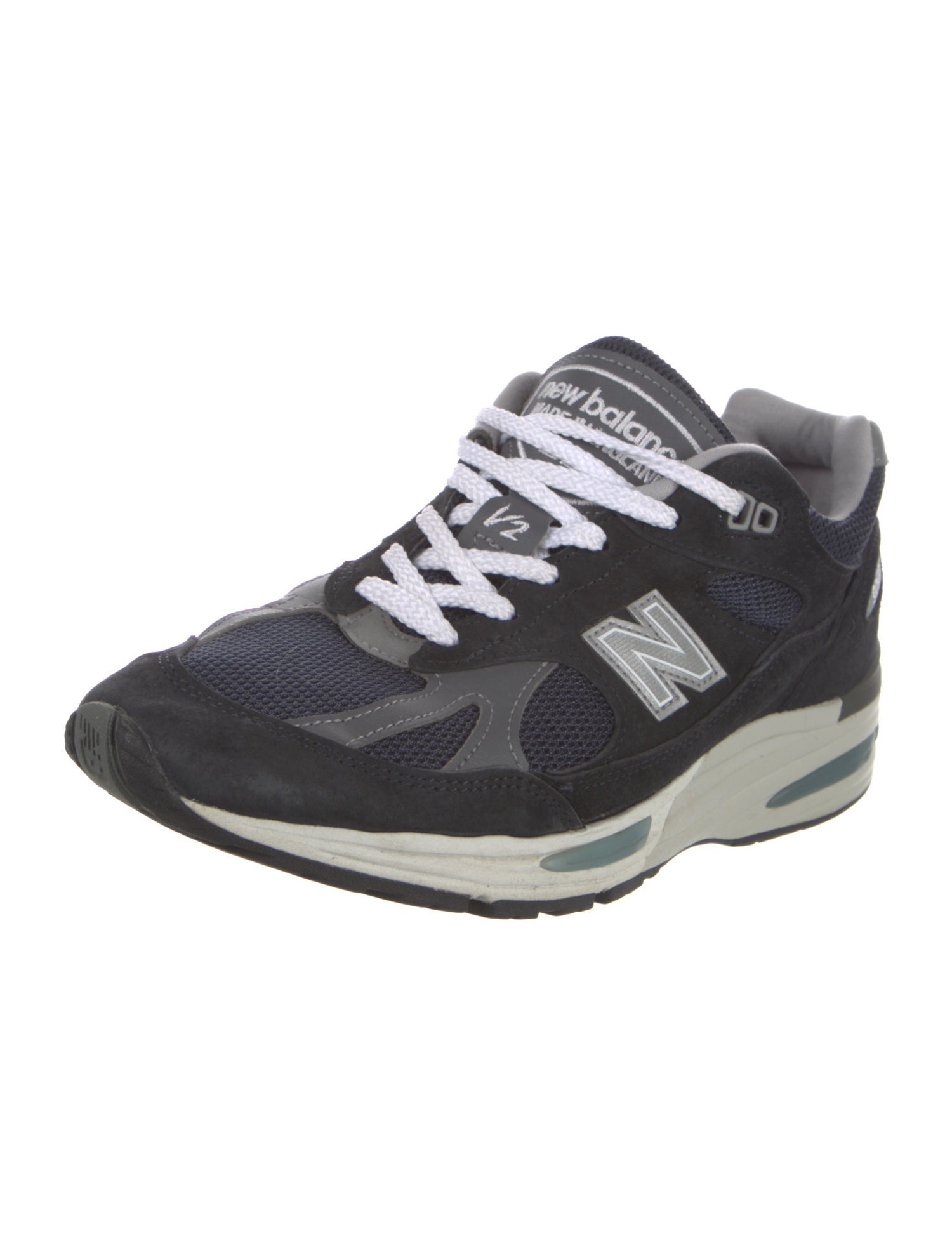 New Balance Suede Graphic Print Athletic Sneakers