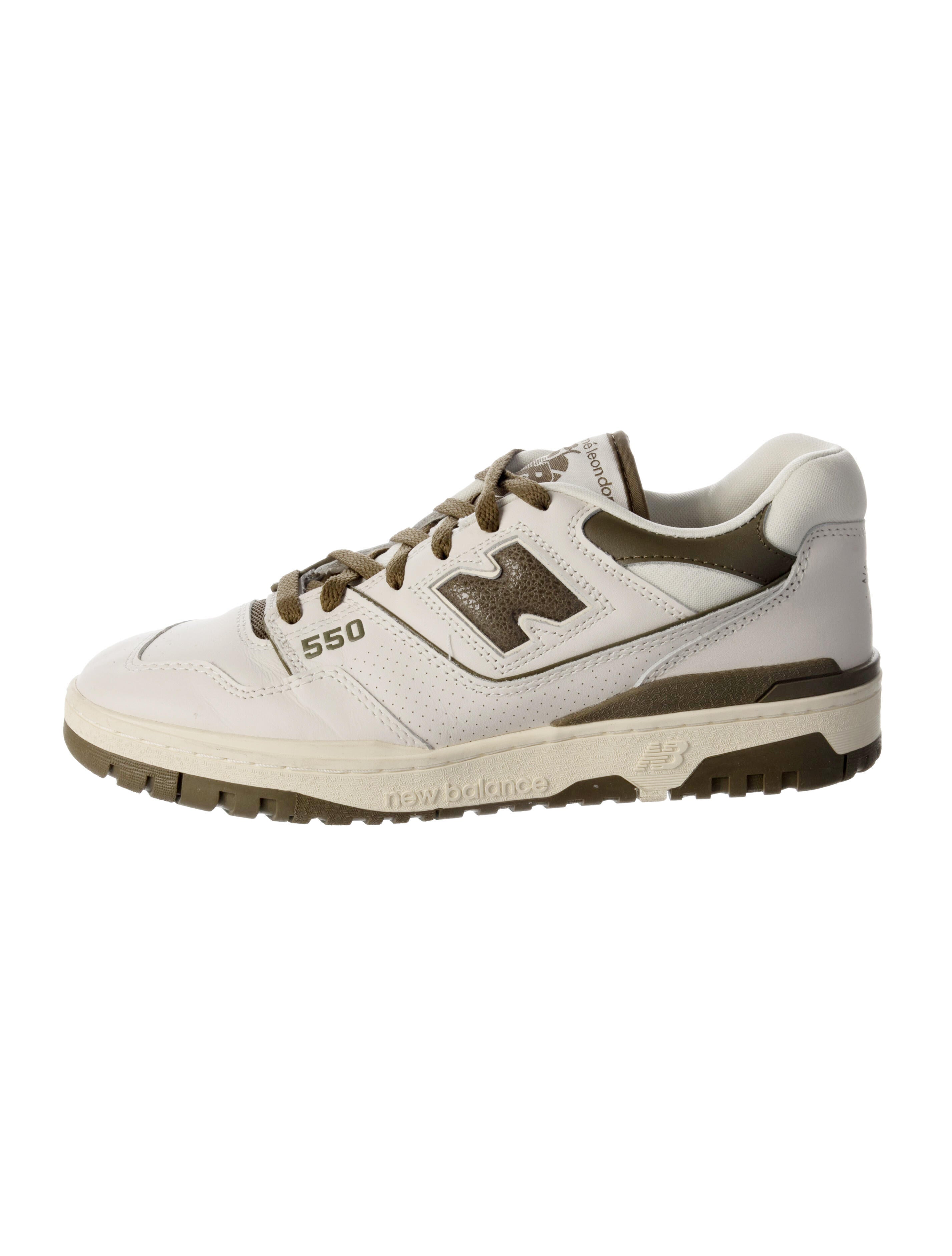 New Balance Leather Printed Athletic Sneakers