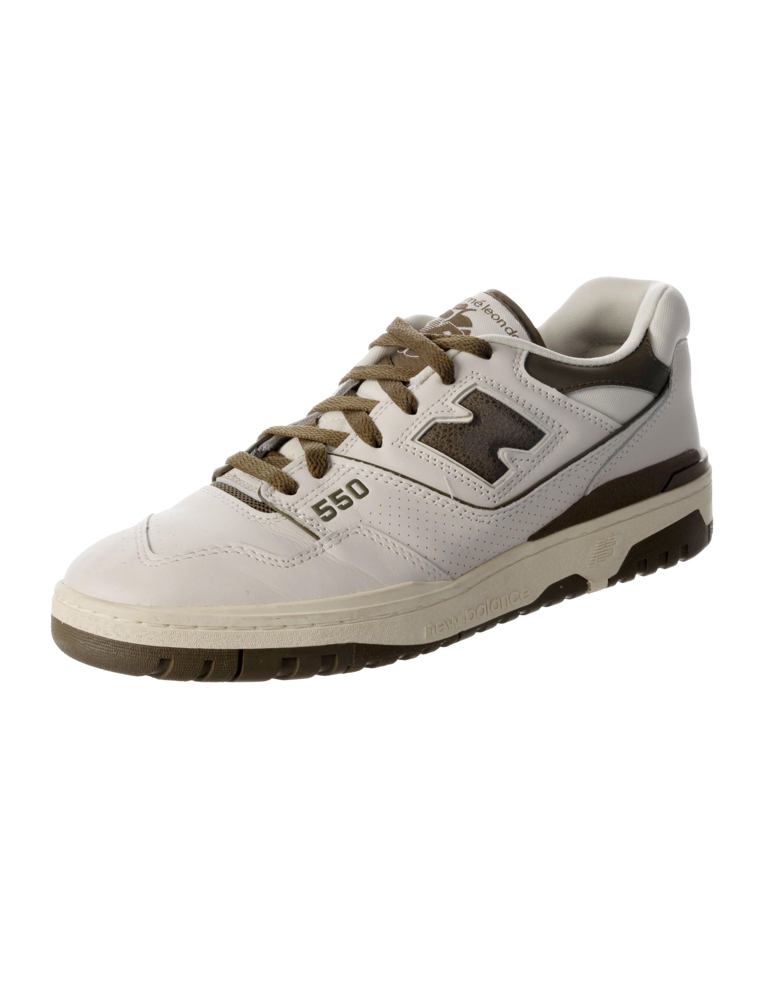 New Balance Leather Printed Athletic Sneakers