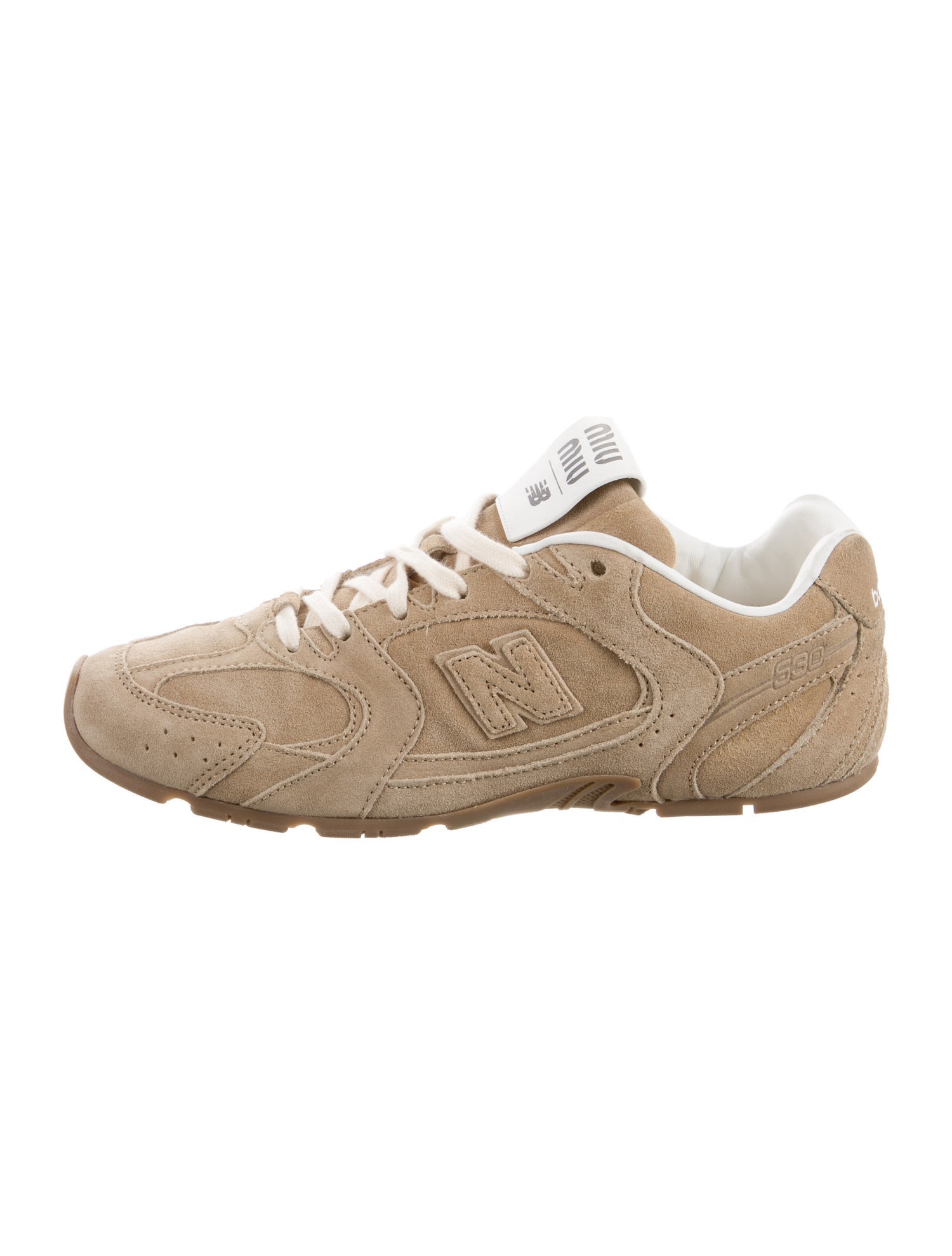 New Balance x Miu Miu 2024 Suede Sneakers Neutrals Sneakers, Shoes