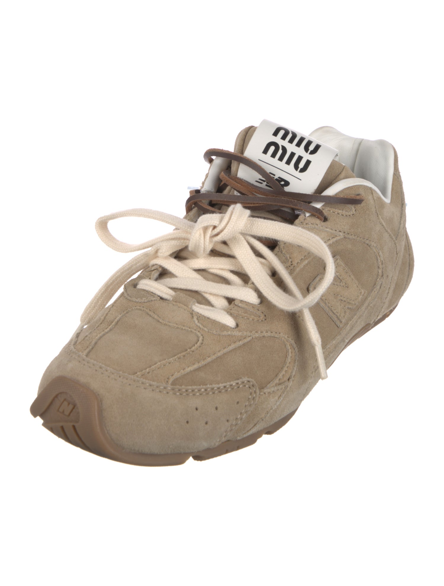 New Balance x Miu Miu Suede Athletic Sneakers