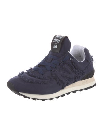 New Balance x Miu Miu 574 'Denim Royal Blue' (W) Athletic Sneakers