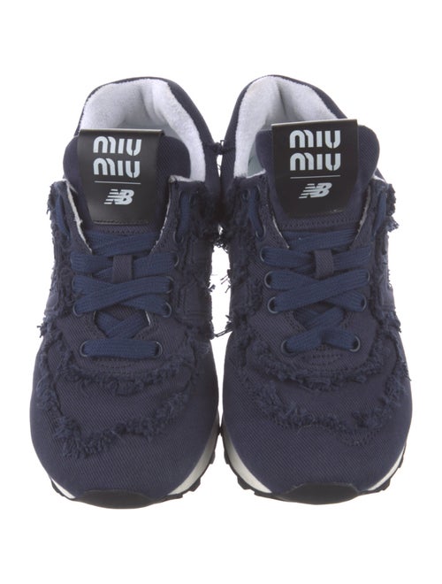 New Balance x Miu Miu 574 'Denim Royal Blue' (W) Athletic Sneakers