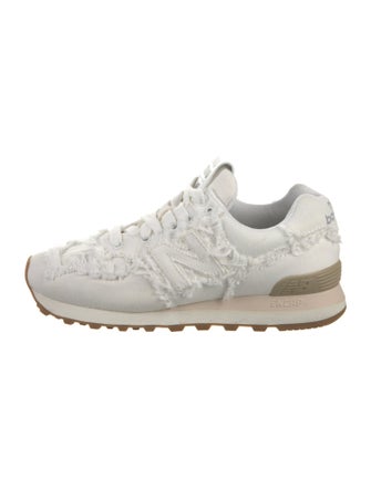 New Balance x Miu Miu 574 'Denim White' Sneakers
