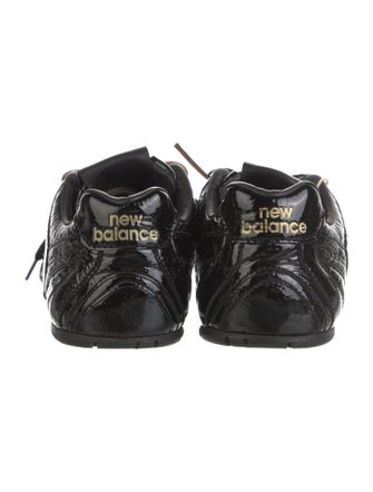 New Balance x Miu Miu Patent Leather Printed Sneakers
