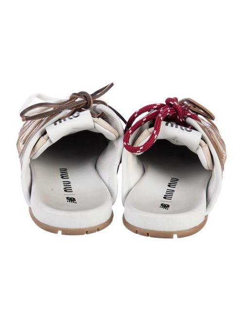 New Balance x Miu Miu 530 SL Suede Gladiator Sandals