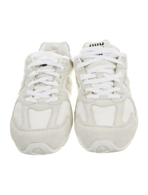 New Balance x Miu Miu Mesh Mesh Accents Athletic Sneakers