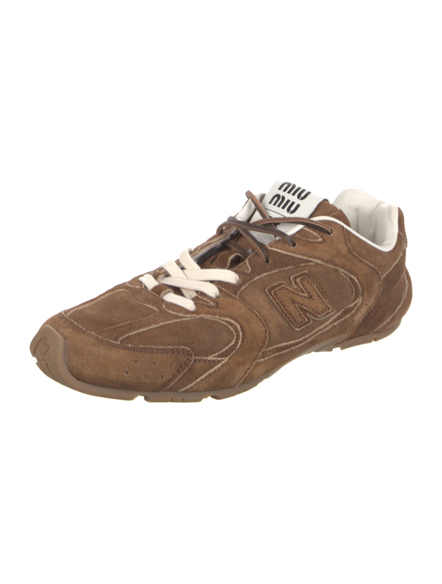 New Balance x Miu Miu 530 SL Cinnamon Athletic Sneakers