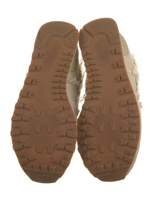 New Balance x Miu Miu 574 Denim Colonial Beige Athletic Sneakers