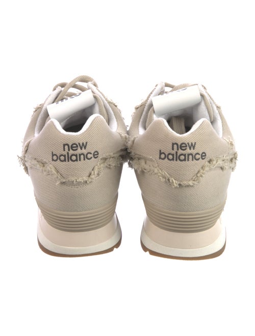 New Balance x Miu Miu 574 Denim 'Colonial Beige' Athletic Sneakers
