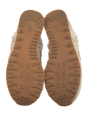 New Balance x Miu Miu 574 Denim 'Colonial Beige' Athletic Sneakers