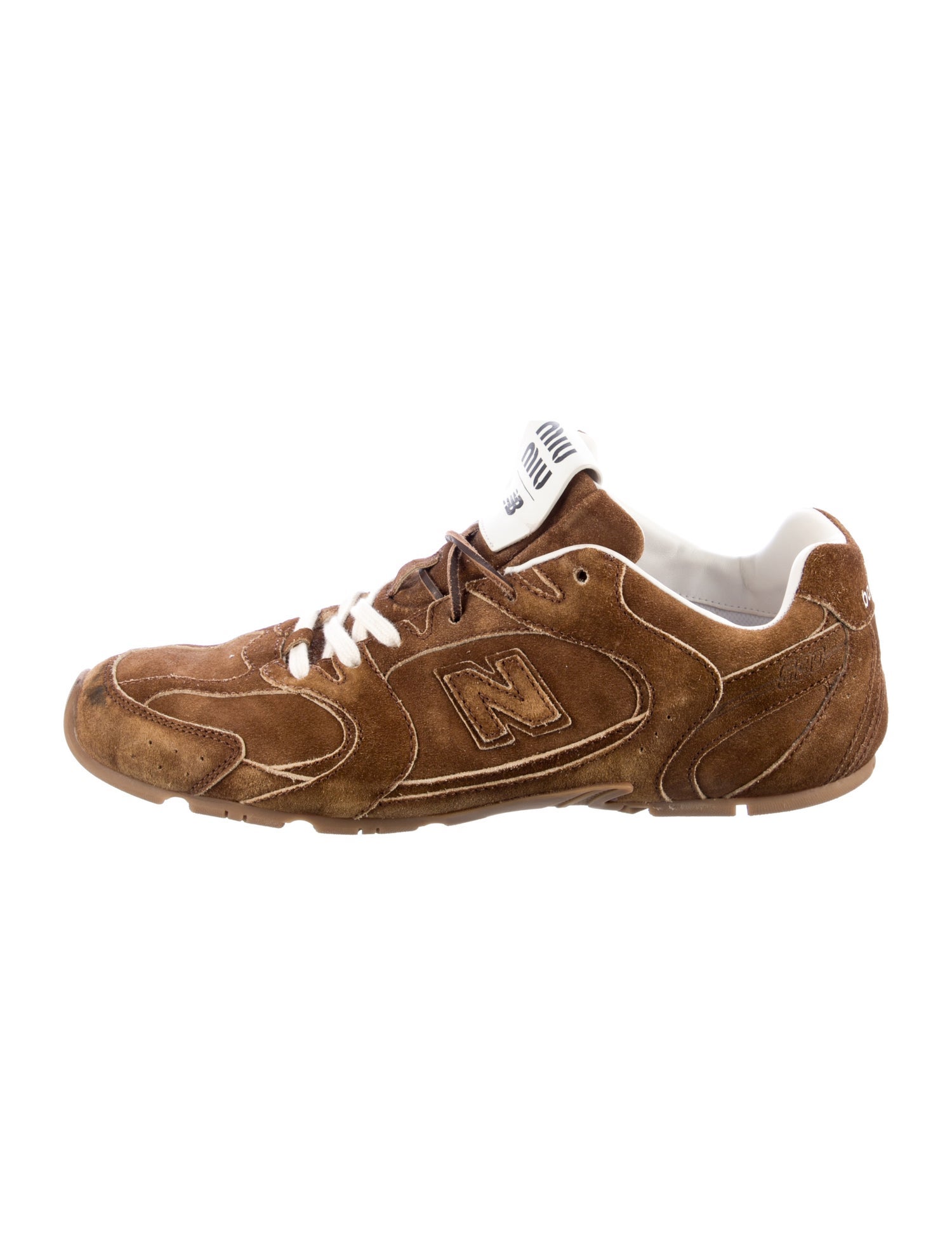 New Balance x Miu Miu Suede Athletic Sneakers