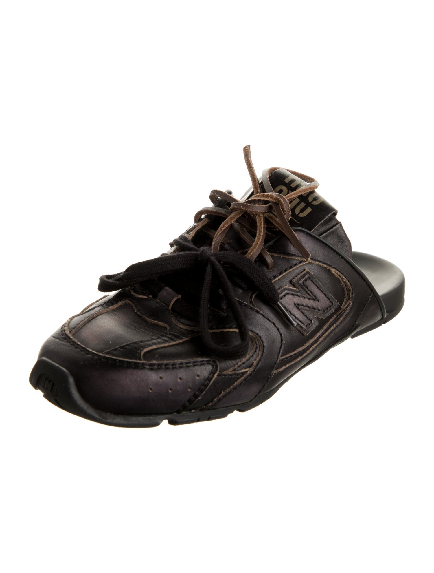 New Balance x Miu Miu Leather Sneakers