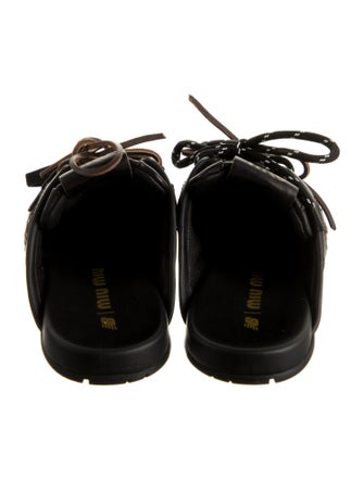 New Balance x Miu Miu Leather Sneakers