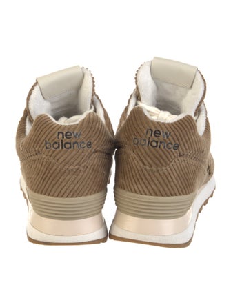 New Balance x Miu Miu 574 Corduroy 'Cinnamon' Chunky Sneakers