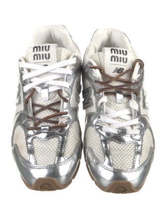 New Balance x Miu Miu 530 SL 'Metallic Silver' Sneakers