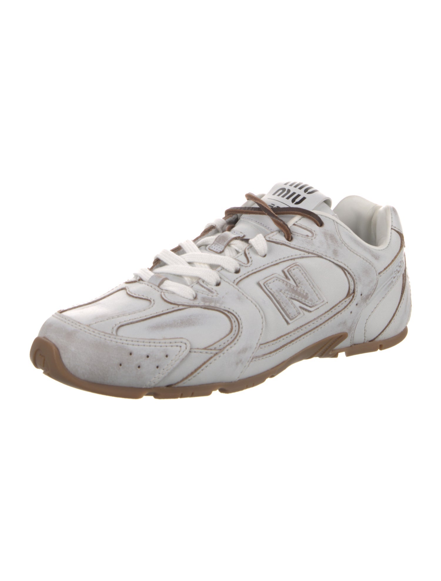 New Balance x Miu Miu 530 SL White Gum Athletic Sneakers w/ Tags